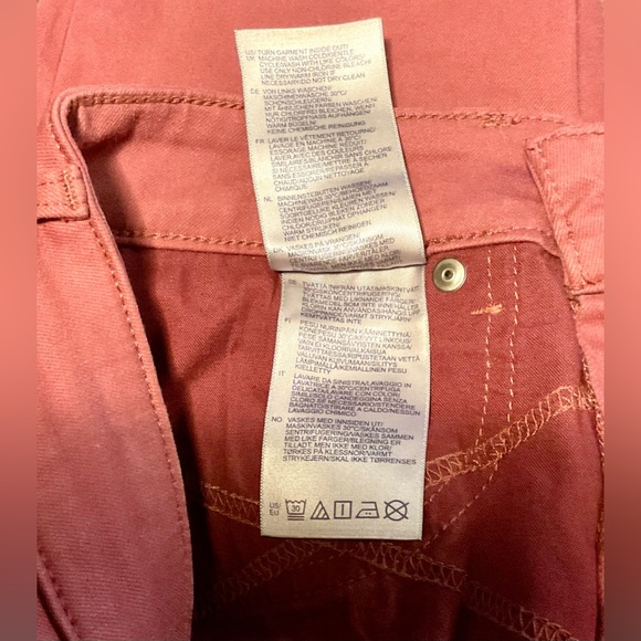 NYDJ Deep salmon Straight Leg Pants - Picture 5 of 7